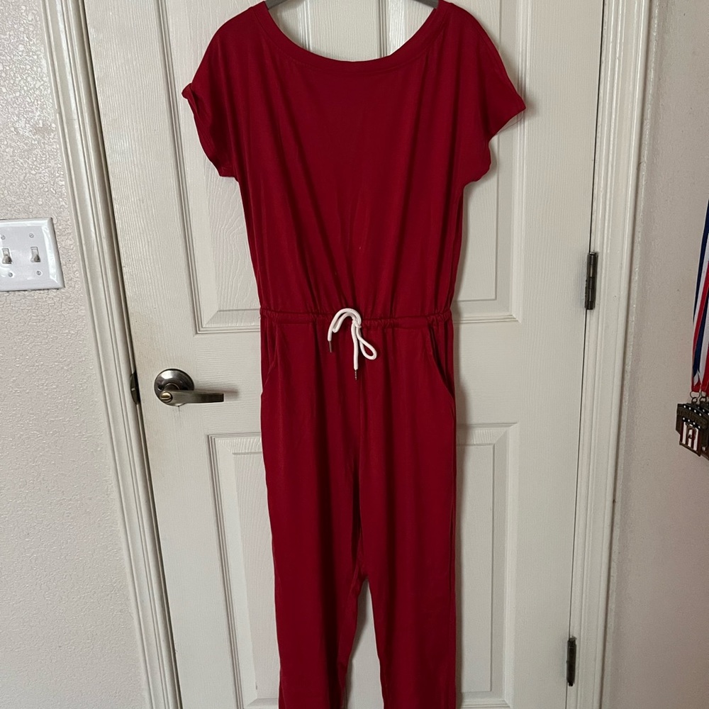 Red jumpsuit from amazon